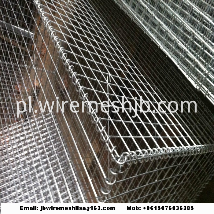 Hot-dip Galvanized Welding Stone Cage Net/ Gabion Mesh